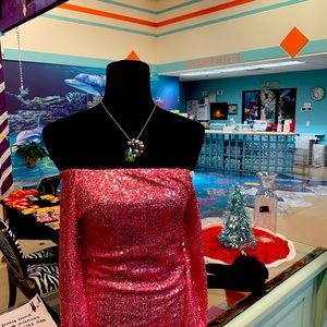 2 Beautiful Sequin Blouse long sleeves